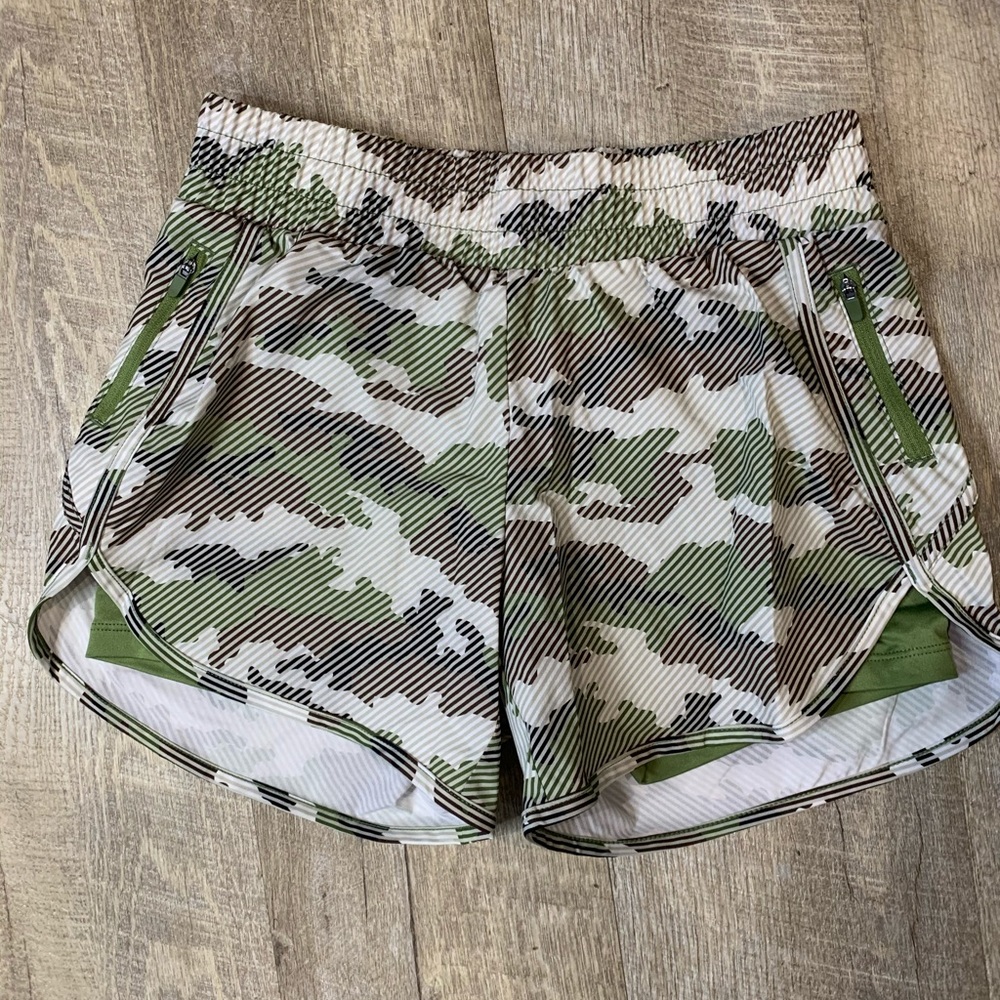 Camo Running Shorts. XS.